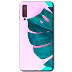 MRCİLETİSİM mrc166599 3D Yaprak Kılıf HD Desen Baskılı Arka Kapak Samsung Galaxy A7 2018 ile uyumlu