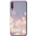 MRCİLETİSİM mrc166636 Blur Lights Kılıf HD Desen Baskılı Arka Kapak Samsung Galaxy A7 2018 ile uyumlu