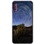 MRCİLETİSİM mrc166645 Eclipse Sky Kılıf HD Desen Baskılı Arka Kapak Samsung Galaxy A7 2018 ile uyumlu