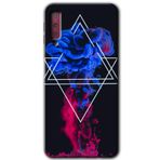 MRCİLETİSİM mrc166661 Mekanik Duman 1 Kılıf HD Desen Baskılı Arka Kapak Samsung Galaxy A7 2018 ile uyumlu
