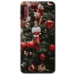MRCİLETİSİM mrc166703 Happy New Year Kılıf HD Desen Baskılı Arka Kapak Samsung Galaxy A7 2018 ile uyumlu