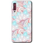 MRCİLETİSİM mrc166743 Çin Mandala 1 Kılıf HD Desen Baskılı Arka Kapak Samsung Galaxy A7 2018 ile uyumlu