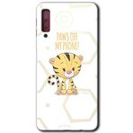 MRCİLETİSİM mrc166746 Sevimli Kedi 1 Kılıf HD Desen Baskılı Arka Kapak Samsung Galaxy A7 2018 ile uyumlu