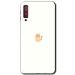 MRCİLETİSİM mrc166785 Cat Minimalism Kılıf HD Desen Baskılı Arka Kapak Samsung Galaxy A7 2018 ile uyumlu