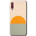 MRCİLETİSİM mrc166826 Color Wall Kılıf HD Desen Baskılı Arka Kapak Samsung Galaxy A7 2018 ile uyumlu
