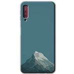 MRCİLETİSİM mrc166827 Alone Mountain Kılıf HD Desen Baskılı Arka Kapak Samsung Galaxy A7 2018 ile uyumlu