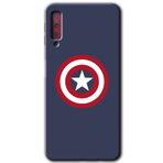 MRCİLETİSİM mrc166849 Captain! Kılıf HD Desen Baskılı Arka Kapak Samsung Galaxy A7 2018 ile uyumlu