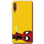 MRCİLETİSİM mrc166852 DeadPool 6 Kılıf HD Desen Baskılı Arka Kapak Samsung Galaxy A7 2018 ile uyumlu