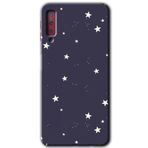 MRCİLETİSİM mrc166862 Gökyüzü Yıldız Kılıf HD Desen Baskılı Arka Kapak Samsung Galaxy A7 2018 ile uyumlu