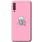 MRCİLETİSİM mrc167015 Bad Grandmother Kılıf HD Desen Baskılı Arka Kapak Samsung Galaxy A7 2018 ile uyumlu