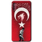 MRCİLETİSİM mrc167023 Bozkurt Atam Kılıf HD Desen Baskılı Arka Kapak Samsung Galaxy A7 2018 ile uyumlu
