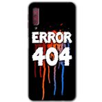 MRCİLETİSİM mrc167117 404 Error Kılıf HD Desen Baskılı Arka Kapak Samsung Galaxy A7 2018 ile uyumlu