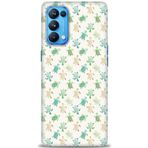 MRCİLETİSİM (mrc16803) Tam Ekran Koruyucu Kılıf HD Baskılı Kılıf Minik Tosbağalar Oppo Reno 5 Pro ile uyumlu
