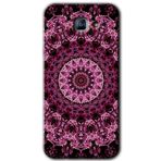 MRCİLETİSİM mrc171619 Mandala Patterns Kaleidoscope Kılıf HD Desen Baskılı Arka Kapak Samsung Galaxy A8 2016 ile uyumlu