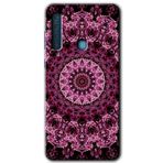 MRCİLETİSİM mrc172169 Mandala Patterns Kaleidoscope Kılıf HD Desen Baskılı Arka Kapak Samsung Galaxy A9 2018 ile uyumlu