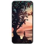 MRCİLETİSİM mrc173170 Yalnız Savaşcı Kılıf HD Desen Baskılı Arka Kapak Samsung Galaxy C7 Pro ile uyumlu
