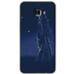MRCİLETİSİM mrc174856 Gecenin Kraliçesi Kılıf HD Desen Baskılı Arka Kapak Samsung Galaxy C9 Pro ile uyumlu