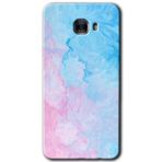 MRCİLETİSİM mrc174889 Blue Art Kılıf HD Desen Baskılı Arka Kapak Samsung Galaxy C9 Pro ile uyumlu