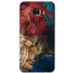 MRCİLETİSİM mrc174906 Karma Boyalar Kılıf HD Desen Baskılı Arka Kapak Samsung Galaxy C9 Pro ile uyumlu