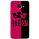 MRCİLETİSİM mrc174948 Queen Kılıf HD Desen Baskılı Arka Kapak Samsung Galaxy C9 Pro ile uyumlu