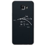 MRCİLETİSİM mrc175137 Work Formül Kılıf HD Desen Baskılı Arka Kapak Samsung Galaxy C9 Pro ile uyumlu