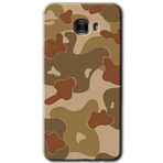 MRCİLETİSİM mrc175206 Kamuflaj 10 Kılıf HD Desen Baskılı Arka Kapak Samsung Galaxy C9 Pro ile uyumlu