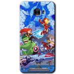 MRCİLETİSİM mrc175263 Avengers Cartoon Kılıf HD Desen Baskılı Arka Kapak Samsung Galaxy C9 Pro ile uyumlu