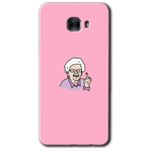 MRCİLETİSİM mrc175265 Bad Grandmother Kılıf HD Desen Baskılı Arka Kapak Samsung Galaxy C9 Pro ile uyumlu