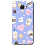 MRCİLETİSİM mrc175276 Coffee Cake Kılıf HD Desen Baskılı Arka Kapak Samsung Galaxy C9 Pro ile uyumlu