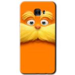 MRCİLETİSİM mrc175279 Garfield Kılıf HD Desen Baskılı Arka Kapak Samsung Galaxy C9 Pro ile uyumlu