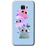 MRCİLETİSİM mrc175296 Puffy Kılıf HD Desen Baskılı Arka Kapak Samsung Galaxy C9 Pro ile uyumlu