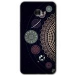 MRCİLETİSİM mrc175376 Gezegen Döngüsü Kılıf HD Desen Baskılı Arka Kapak Samsung Galaxy C9 Pro ile uyumlu