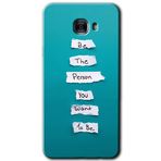 MRCİLETİSİM mrc175397 Want You Kılıf HD Desen Baskılı Arka Kapak + Temperli Cam Samsung Galaxy C9 Pro ile uyumlu