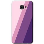 MRCİLETİSİM mrc175619 Oblique Kılıf HD Desen Baskılı Arka Kapak + Temperli Cam Samsung Galaxy C9 Pro ile uyumlu