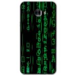 MRCİLETİSİM mrc175881 Matrix Kılıf HD Desen Baskılı Arka Kapak + Temperli Cam Samsung Galaxy C9 Pro ile uyumlu