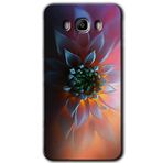 MRCİLETİSİM mrc184352 Çiçek Motif Kılıf HD Desen Baskılı Arka Kapak Samsung Galaxy J7 2016 ile uyumlu