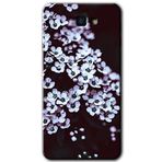 MRCİLETİSİM mrc184871 Beyaz Çiçek Kılıf HD Desen Baskılı Arka Kapak Samsung Galaxy J7 Prime 2 ile uyumlu