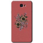 MRCİLETİSİM mrc185228 Retro Çiçek Kılıf HD Desen Baskılı Arka Kapak Samsung Galaxy J7 Prime 2 ile uyumlu