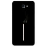 MRCİLETİSİM mrc185832 Sönmüş Kibrit Kılıf HD Desen Baskılı Arka Kapak Samsung Galaxy J7 Prime ile uyumlu