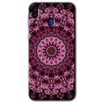 MRCİLETİSİM mrc189219 Mandala Patterns Kaleidoscope Kılıf HD Desen Baskılı Arka Kapak Samsung Galaxy M10s ile uyumlu