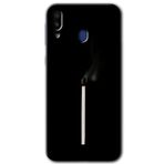 MRCİLETİSİM mrc191332 Sönmüş Kibrit Kılıf HD Desen Baskılı Arka Kapak Samsung Galaxy M20 ile uyumlu