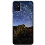 MRCİLETİSİM mrc194145 Eclipse Sky Kılıf HD Desen Baskılı Arka Kapak Samsung Galaxy M31s ile uyumlu