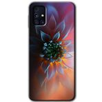 MRCİLETİSİM mrc194252 Çiçek Motif Kılıf HD Desen Baskılı Arka Kapak Samsung Galaxy M31s ile uyumlu