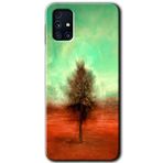MRCİLETİSİM mrc194268 Outlines Paint Kılıf HD Desen Baskılı Arka Kapak Samsung Galaxy M31s ile uyumlu