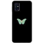 MRCİLETİSİM mrc194283 Butterfly Tree Kılıf HD Desen Baskılı Arka Kapak Samsung Galaxy M31s ile uyumlu