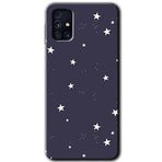 MRCİLETİSİM mrc194362 Gökyüzü Yıldız Kılıf HD Desen Baskılı Arka Kapak Samsung Galaxy M31s ile uyumlu