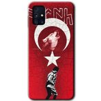 MRCİLETİSİM mrc194523 Bozkurt Atam Kılıf HD Desen Baskılı Arka Kapak Samsung Galaxy M31s ile uyumlu