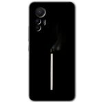 MRCİLETİSİM mrc196282 Sönmüş Kibrit Kılıf HD Desen Baskılı Arka Kapak Xiaomi Mi 12 Lite ile uyumlu
