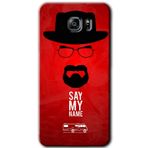 MRCİLETİSİM mrc198609 Say My Name Kılıf HD Desen Baskılı Arka Kapak + Temperli Cam Samsung Galaxy Note 5 ile uyumlu