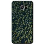 MRCİLETİSİM mrc198630 Çam Ağacı Ormanı Kılıf HD Desen Baskılı Arka Kapak + Temperli Cam Samsung Galaxy Note 5 ile uyumlu